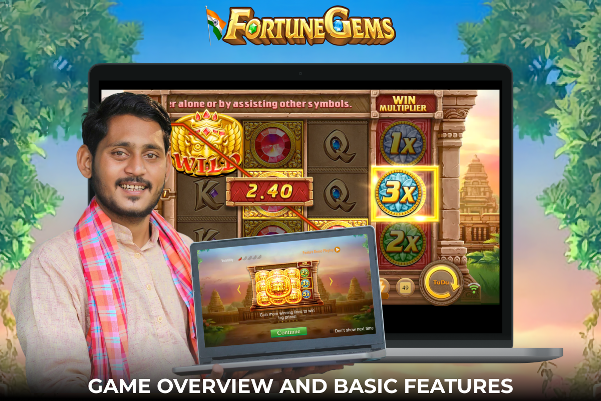 The Fortune Gems game has a lot of features, among them a rather high RTP