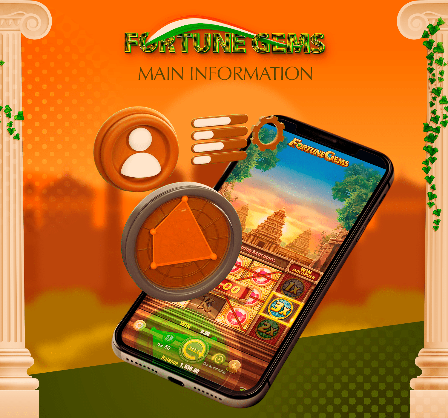 Check out the important information of the Fortune Gems app