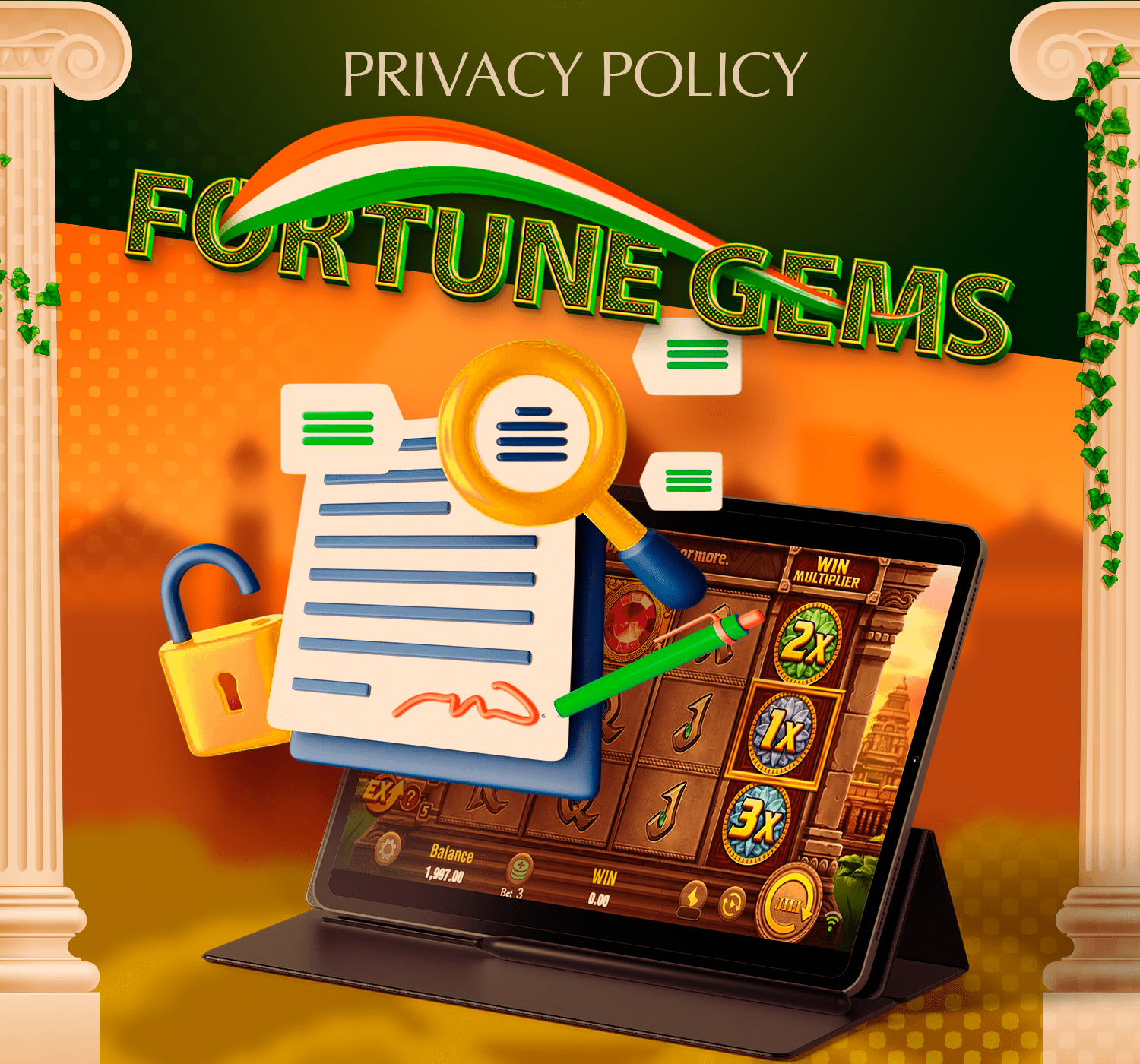 Learn how personal data is processed before playing Fortune Gems