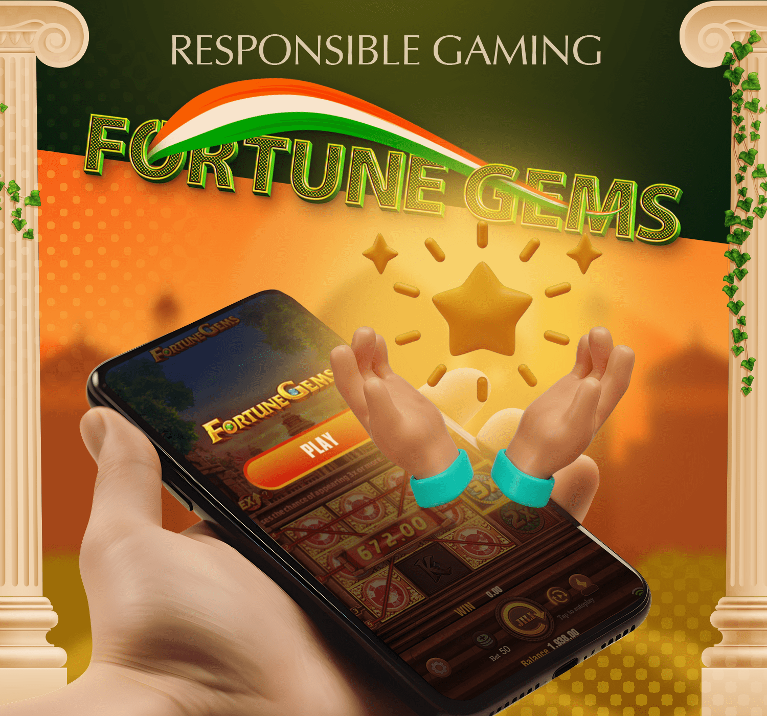 Read the rules for responsible gaming at Fortune Gems