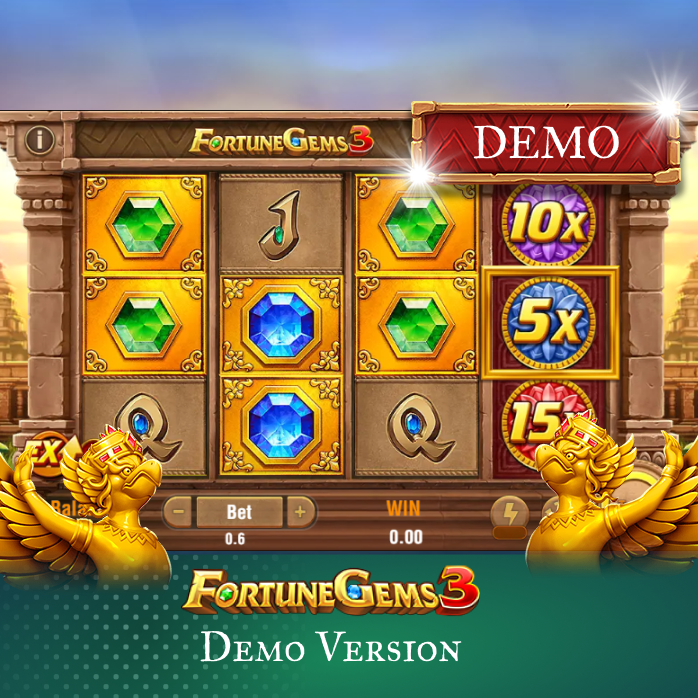 Players can try Fortune Gems 3 in Demo before playing for real money